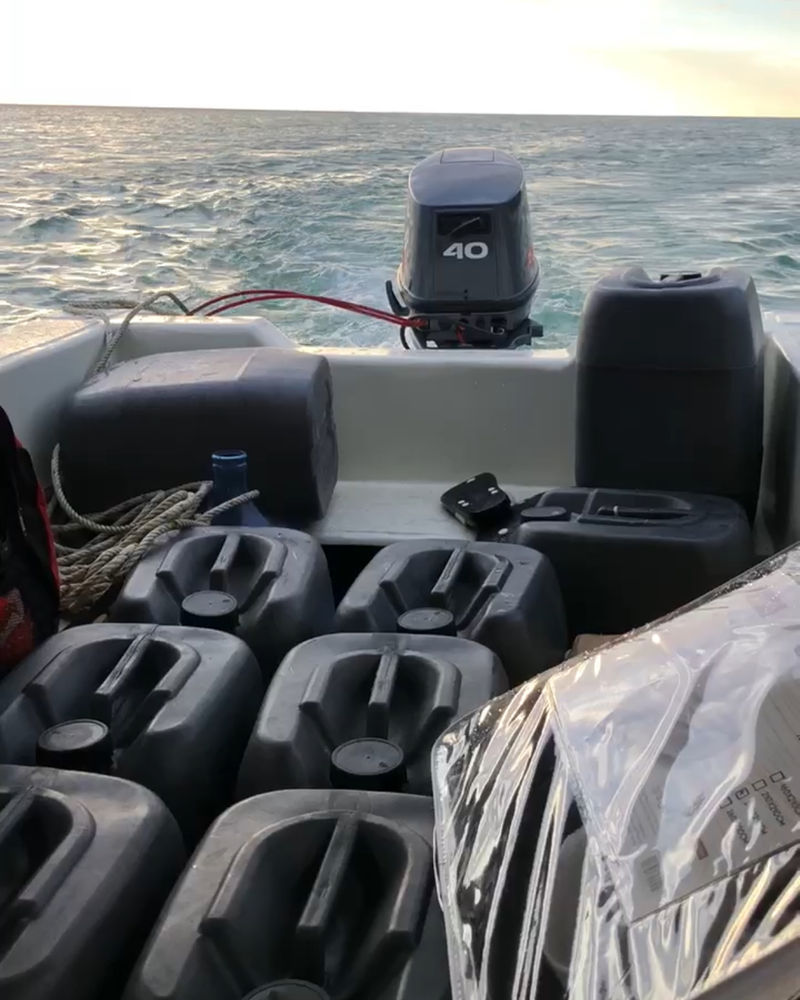 buka buka insel wassertransport